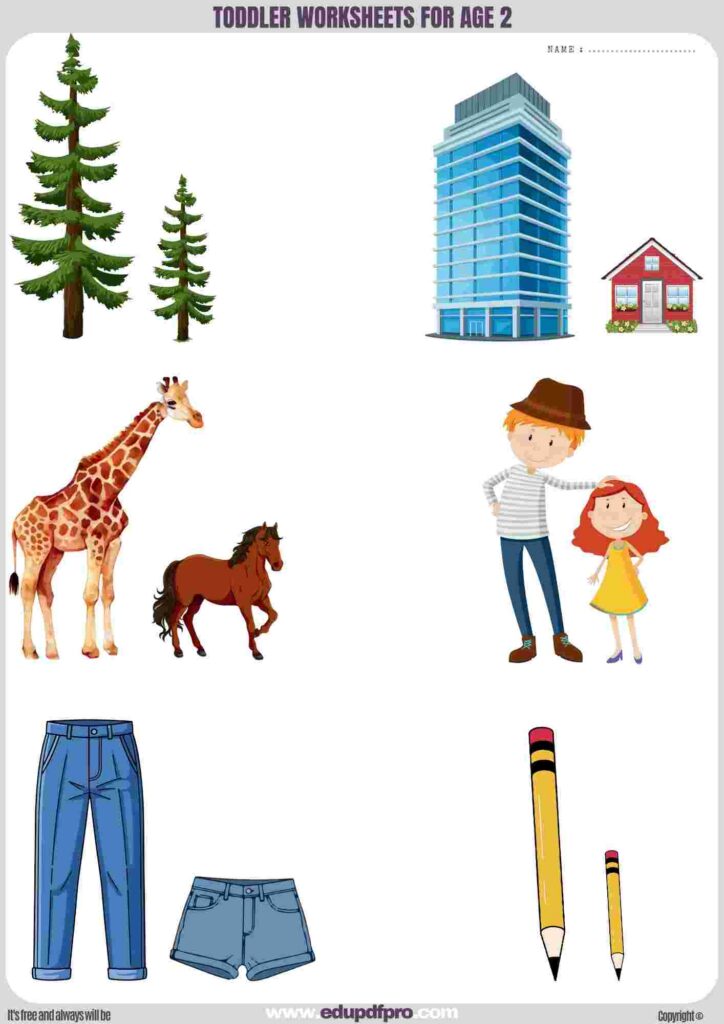 2 Year Olds Worksheets 2 Year Olds Worksheets