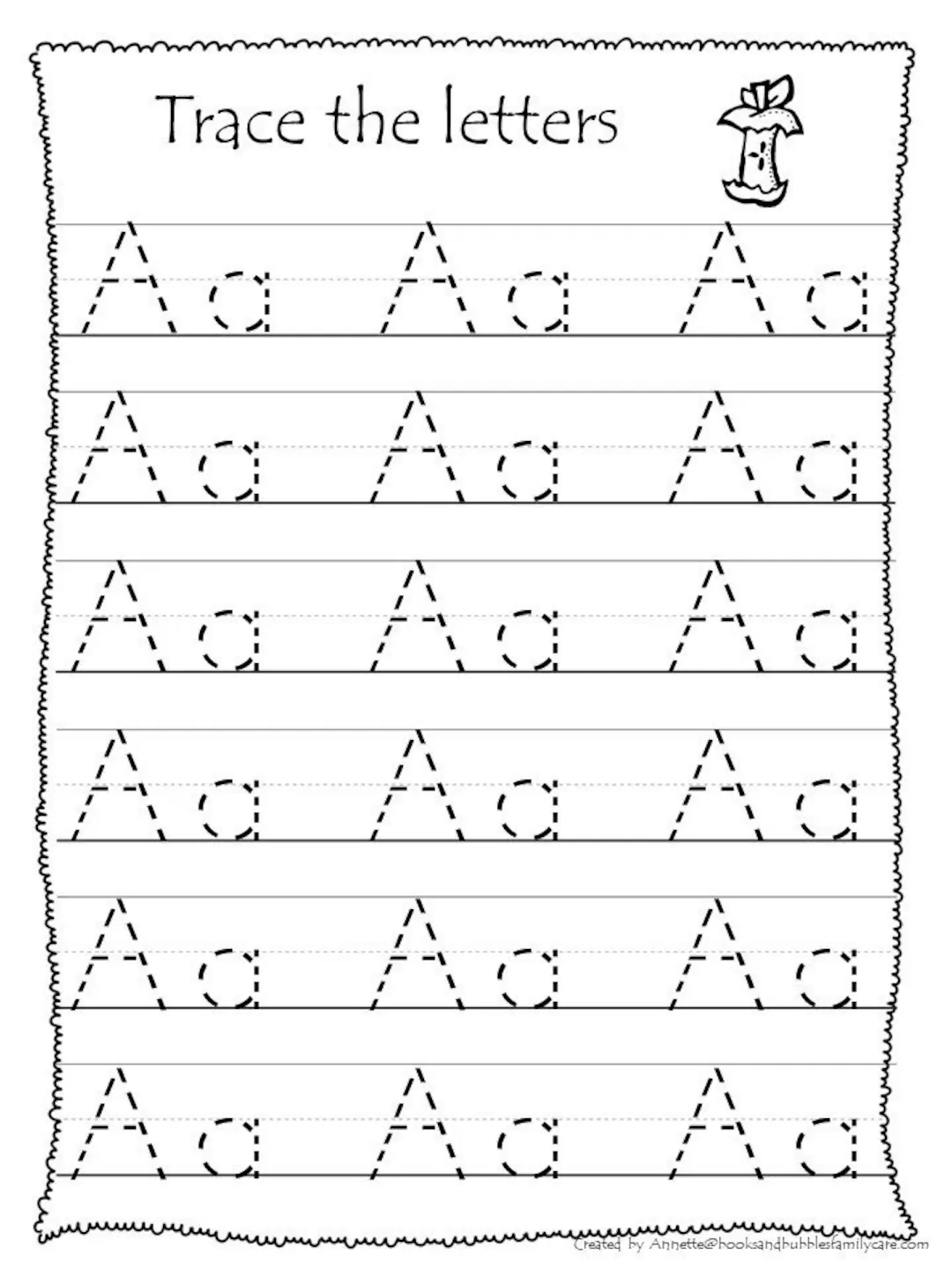 26 Printable Trace The Alphabet