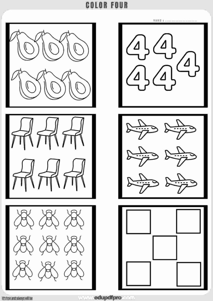 4 Year Olds Activity Pages 4 Year Olds Activity Pages