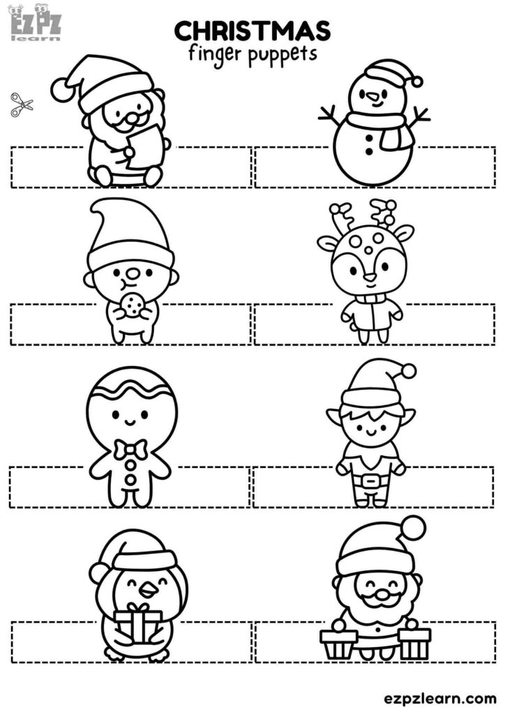 8 Printable Christmas Rings Craft Fun And Festive Diy Activity For Kids Crafts 8 Printable Christmas Rings Craft Fun And Festive Diy Activity For Kids Crafts