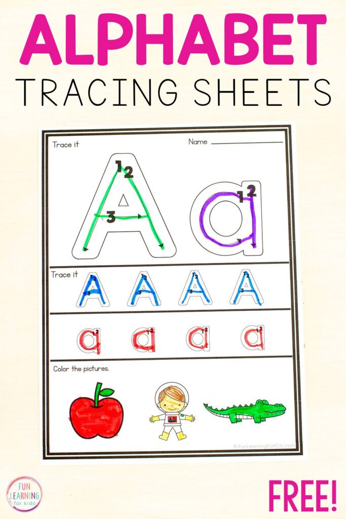 Alphabet Letter Tracing Worksheets Alphabet Letter Tracing Worksheets