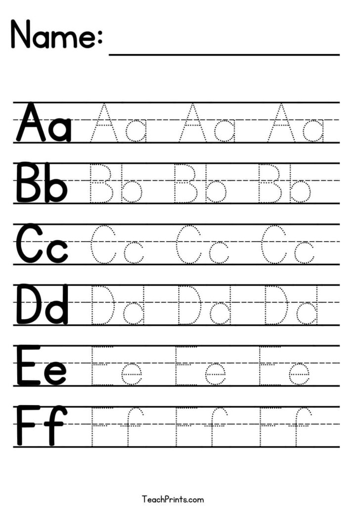 Alphabet Tracing Worksheets Alphabet Tracing Worksheets