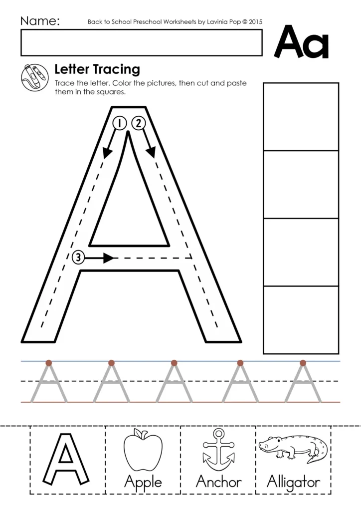 Back To School Preschool Worksheets And Activities No Prep Back To School Preschool Worksheets And Activities No Prep