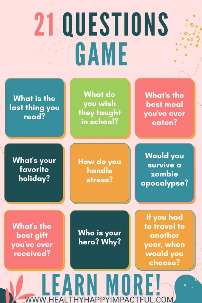 Best 21 Questions Ask Game Best 21 Questions Ask Game