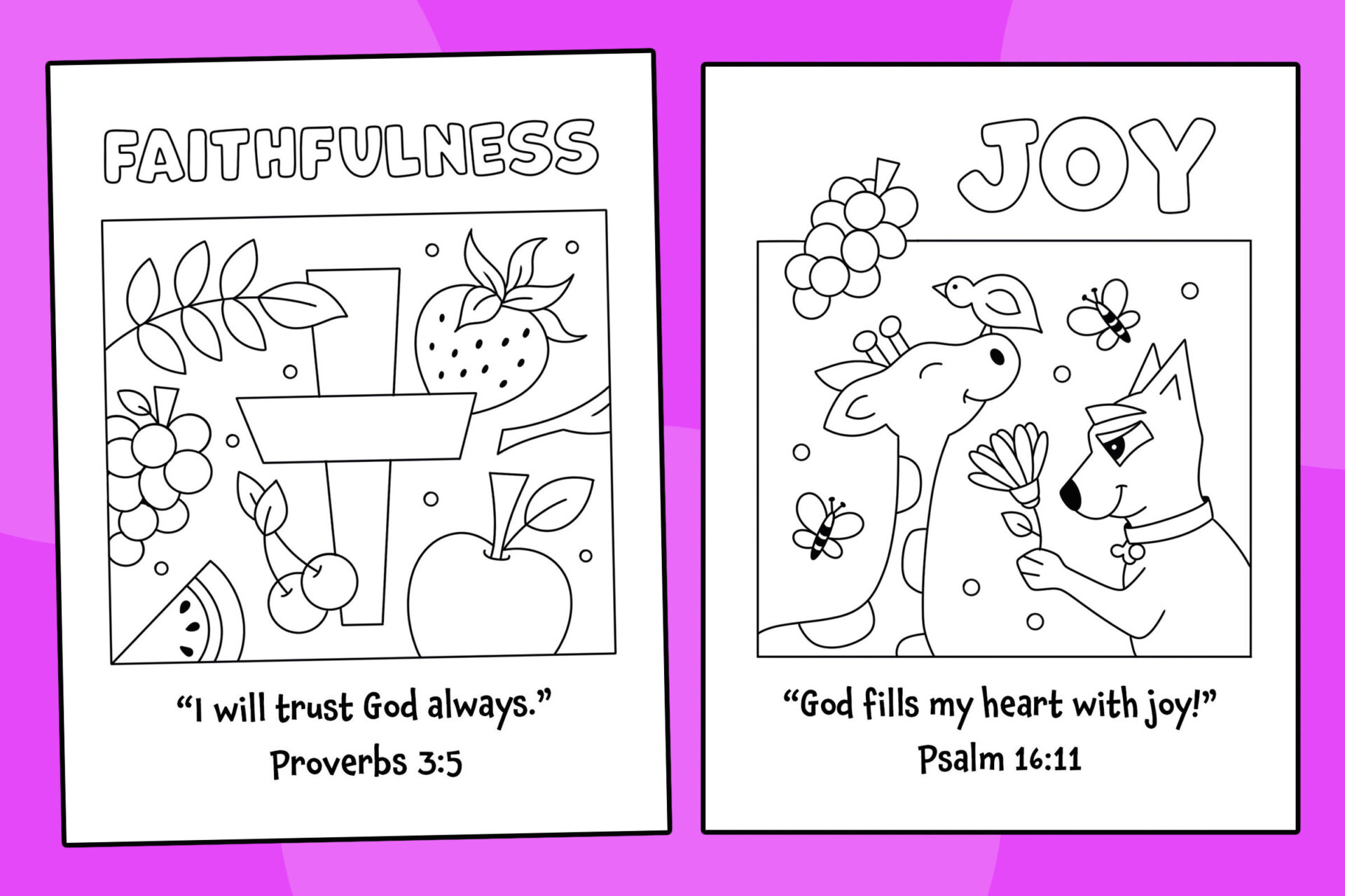 Bible Printables