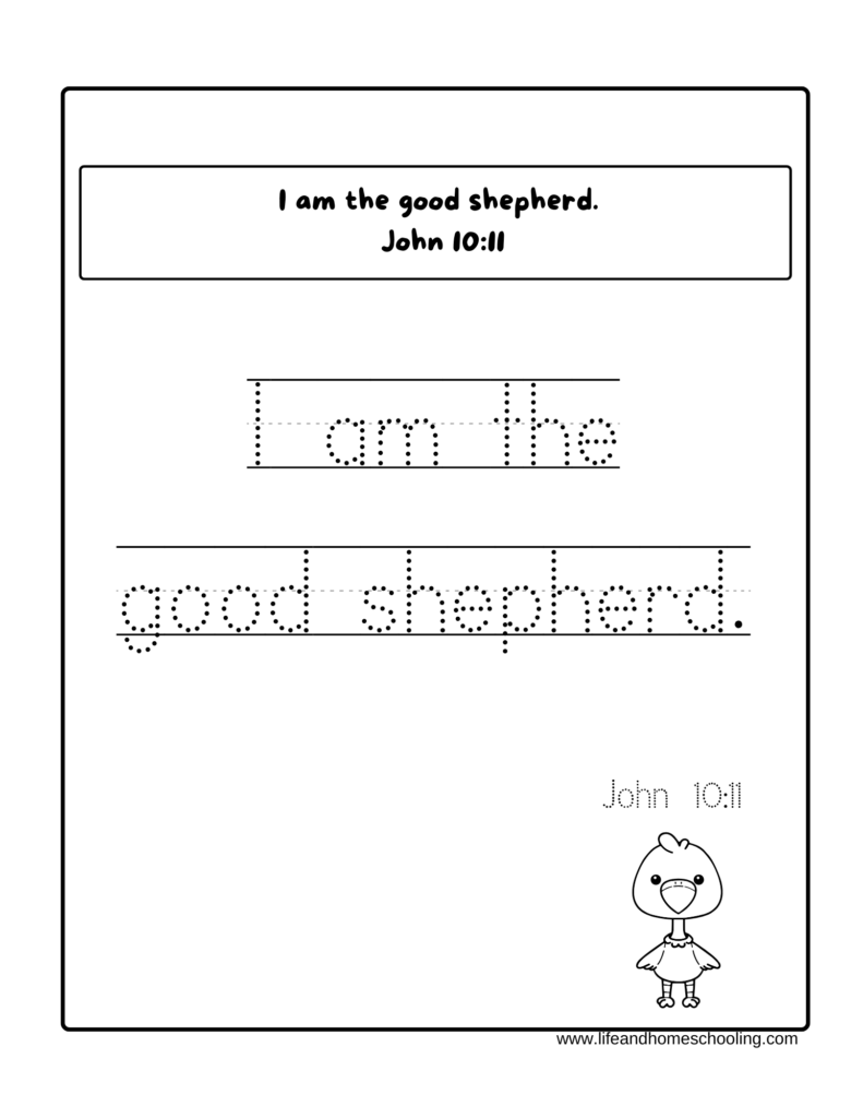 Bible Verses Tracing In Print Bible Verses Tracing In Print