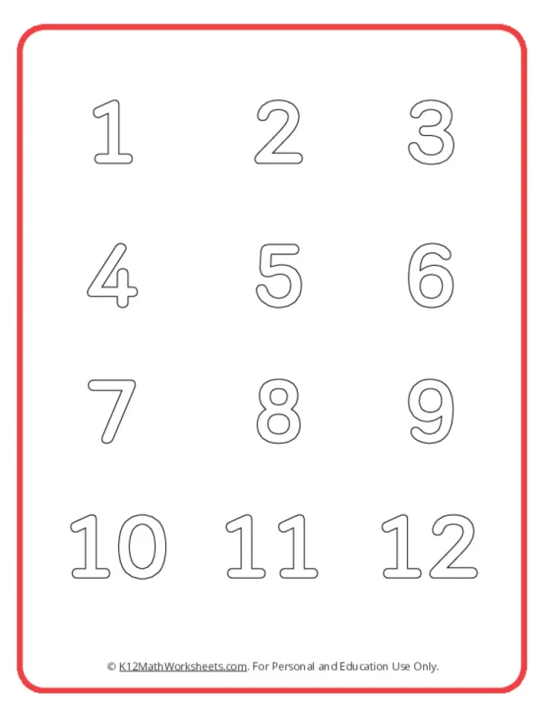 Bubble Numbers Bubble Numbers