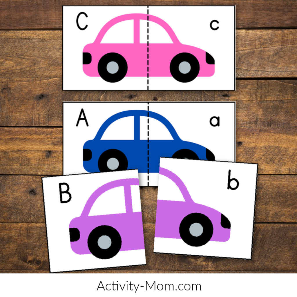 Car Alphabet Matching