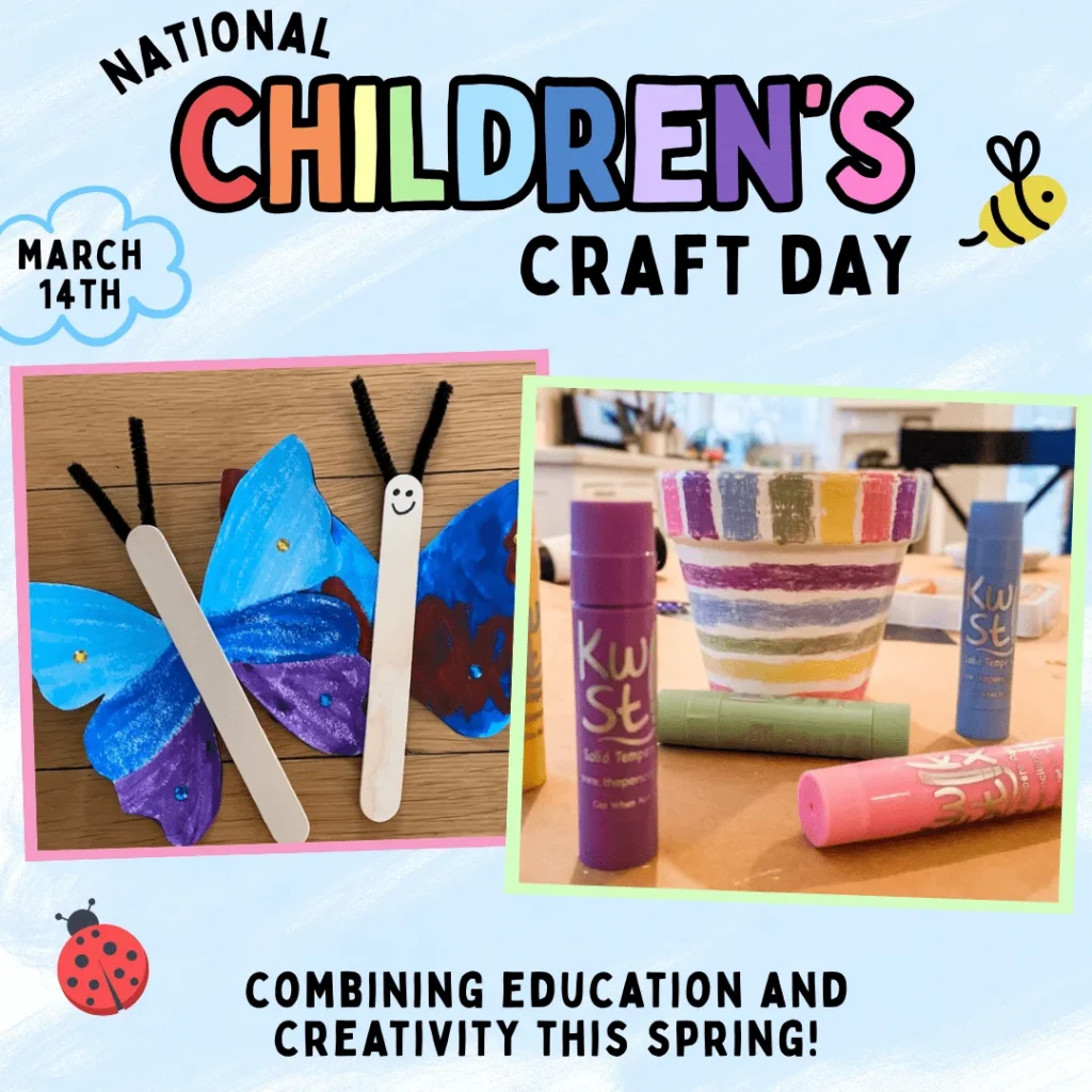 Celebrate National Children S Craft Day With Fun Mess Free Spring Art Projects Celebrate National Children S Craft Day With Fun Mess Free Spring Art Projects