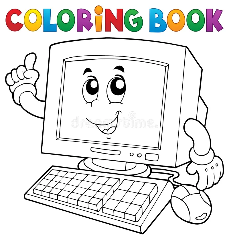 Coloring Book Computer Coloring Book Computer