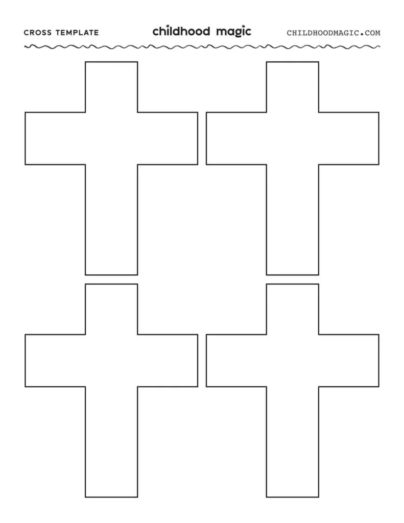 Cross Template Free Printable Cross Template Free Printable