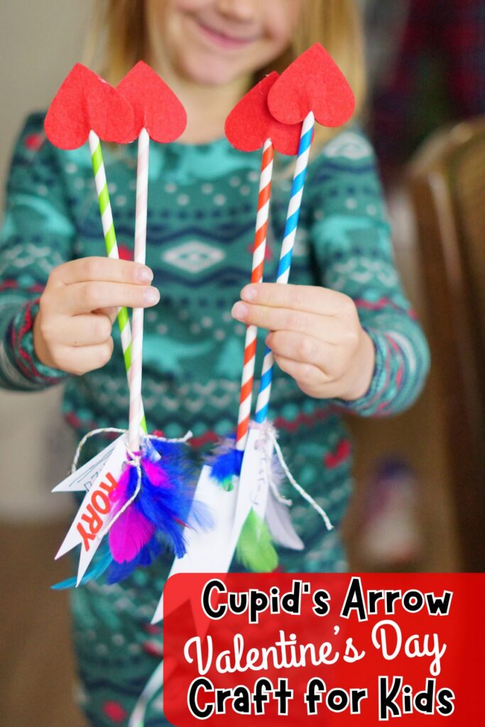 Cupids Arrow Valentines Day Craft Idea For Kids Cupids Arrow Valentines Day Craft Idea For Kids