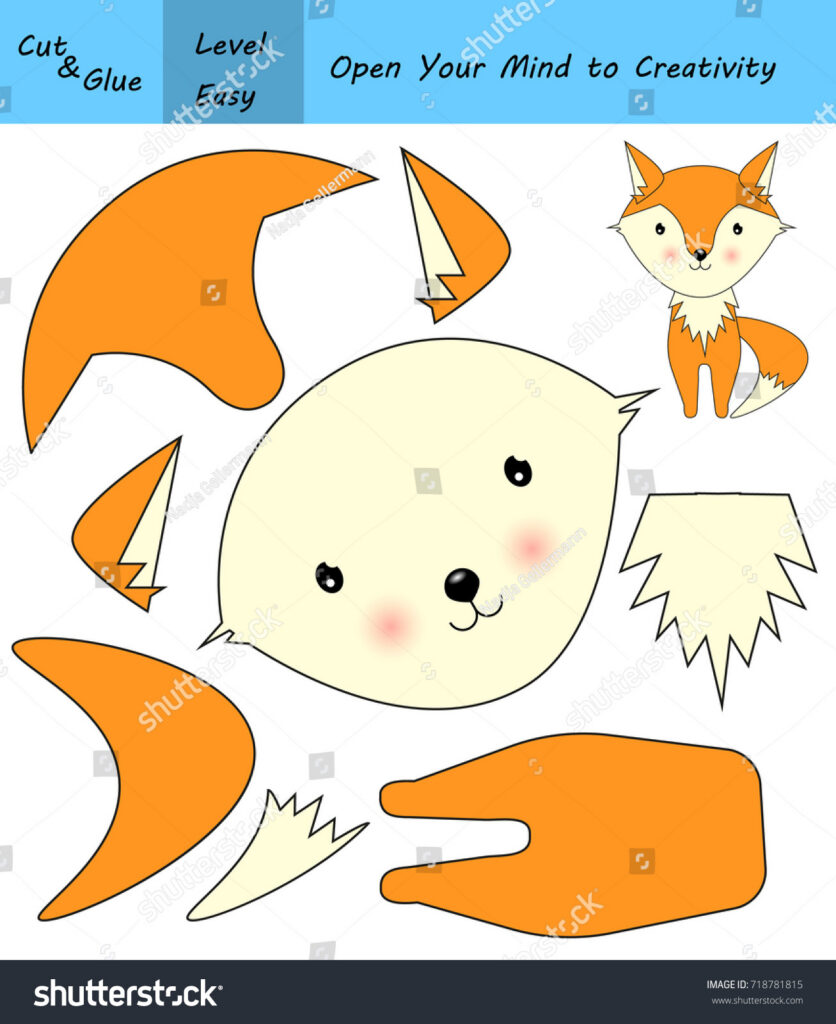 Cut Glue Image Smart Kids Children 718781815 Cut Glue Image Smart Kids Children 718781815