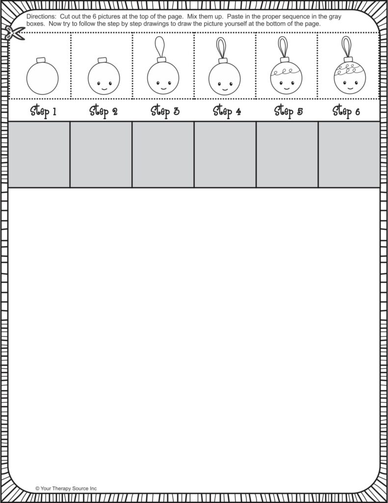 Cut Sequence Paste Draw Holiday Edition Cut Sequence Paste Draw Holiday Edition