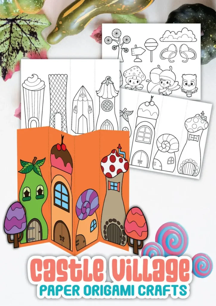 Cute Autumn Village Craft Cute Autumn Village Craft