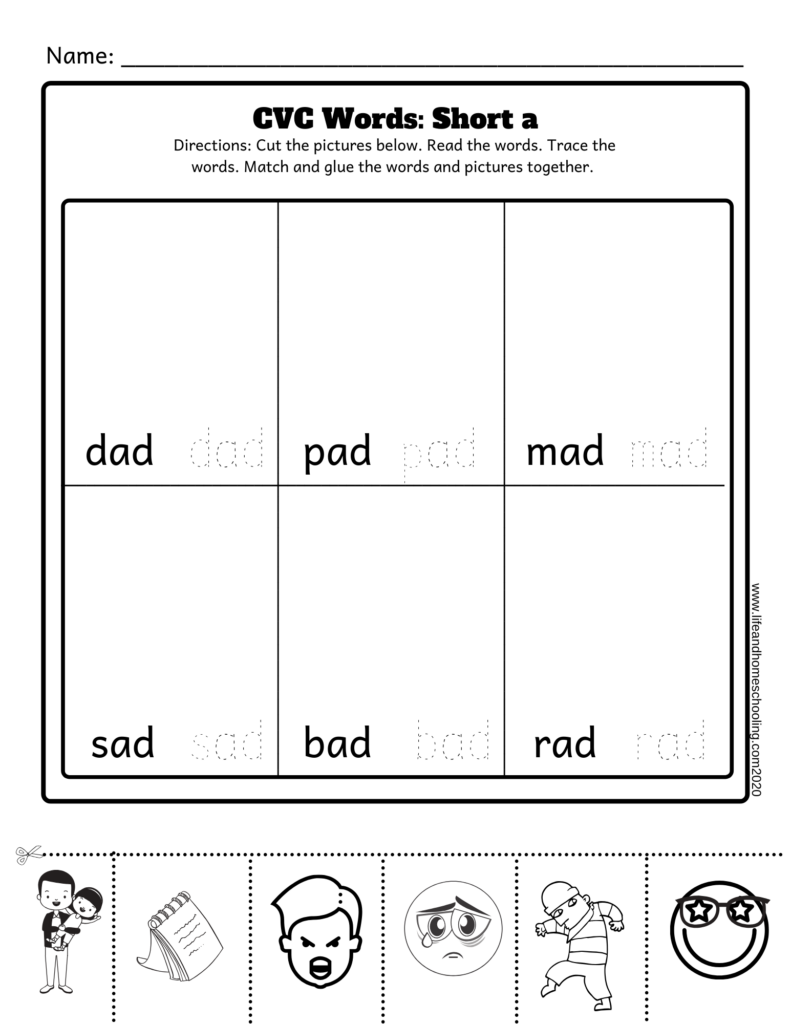 Cvc Words Activity Worksheets Short Aeiou Cvc Words Activity Worksheets Short Aeiou