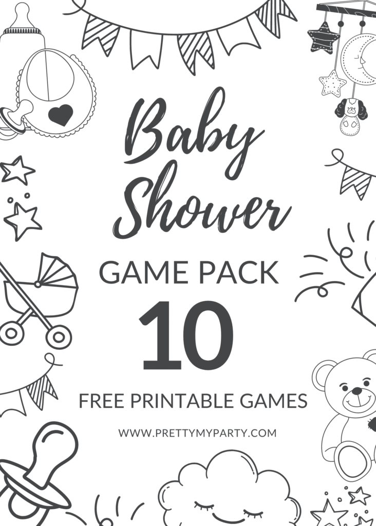 Easy To Play And Free Printable Baby Shower Games Easy To Play And Free Printable Baby Shower Games