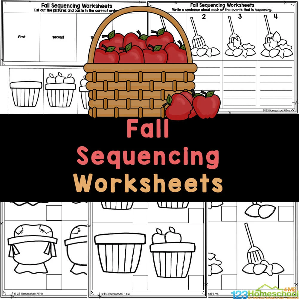 Fall Sequencing Worksheets For Preschoolers Free Printable Fall Sequencing Worksheets For Preschoolers Free Printable