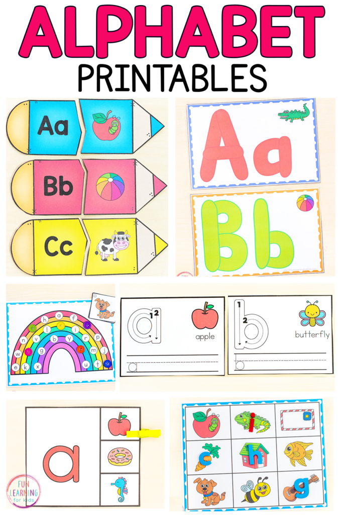 Free Alphabet Printables Free Alphabet Printables