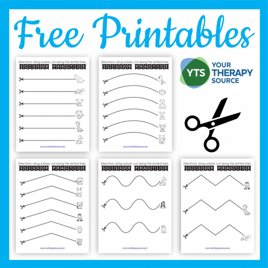 Free Cutting Worksheets For Fine Motor Skills 2