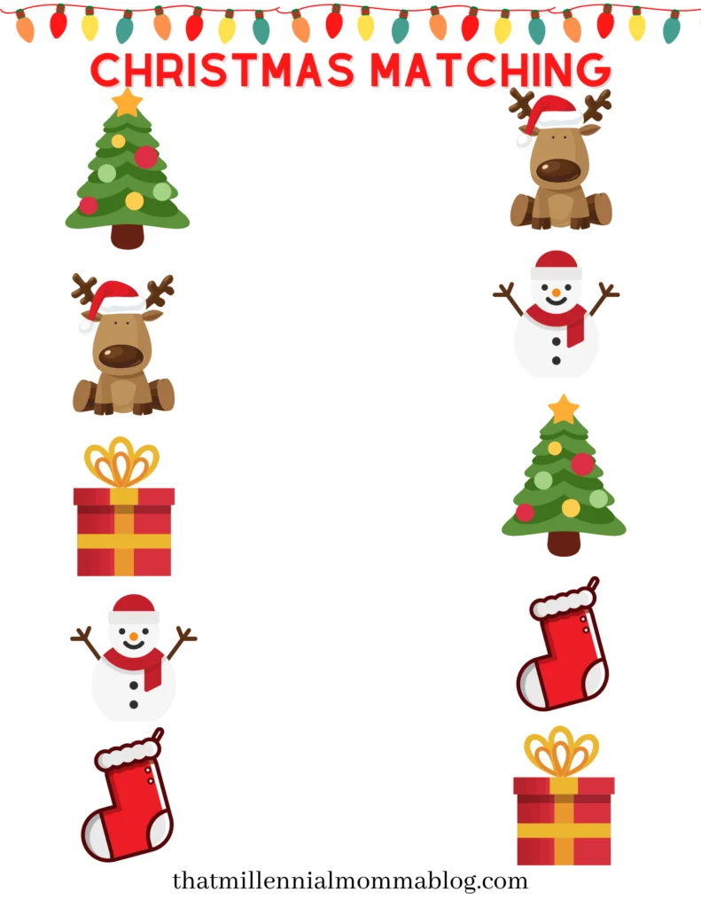 Free Preschool Holiday Learning Printables Free Preschool Holiday Learning Printables