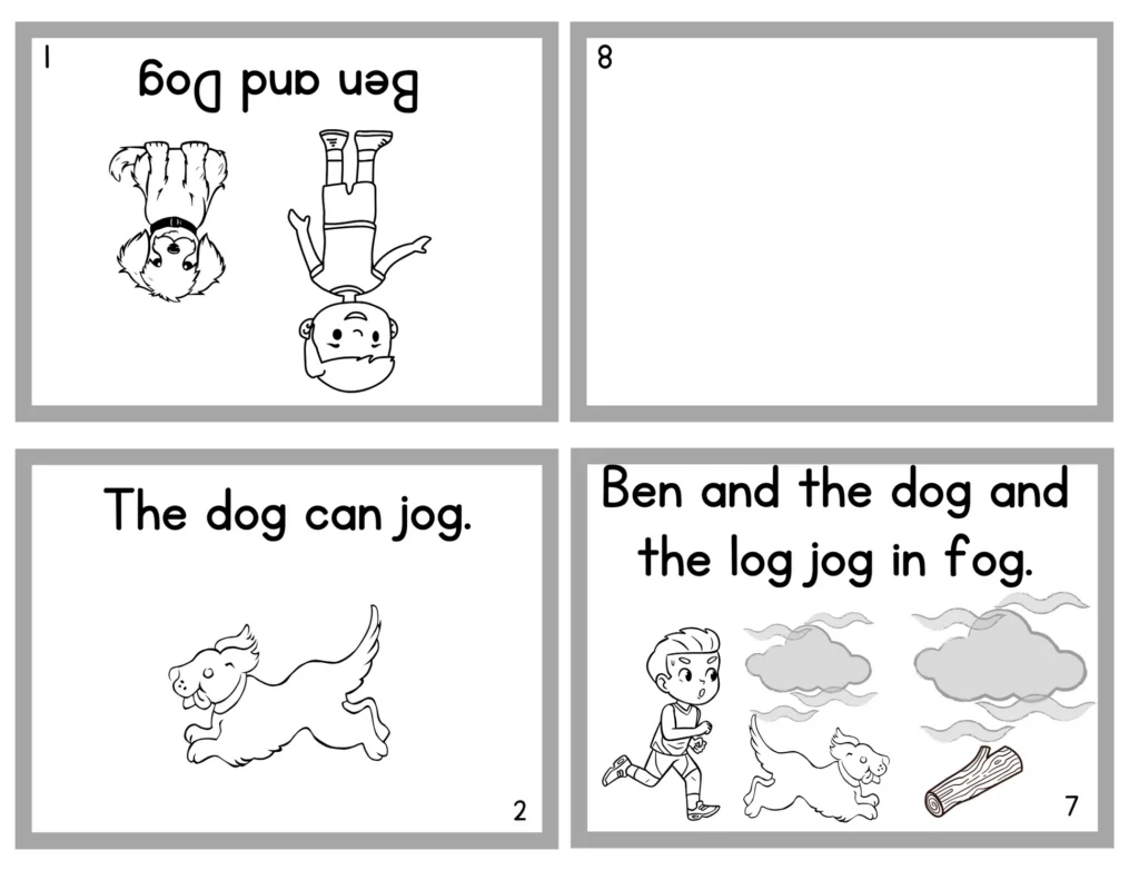 Free Printable Cvc Early Emergent Reader Books Set Of 5