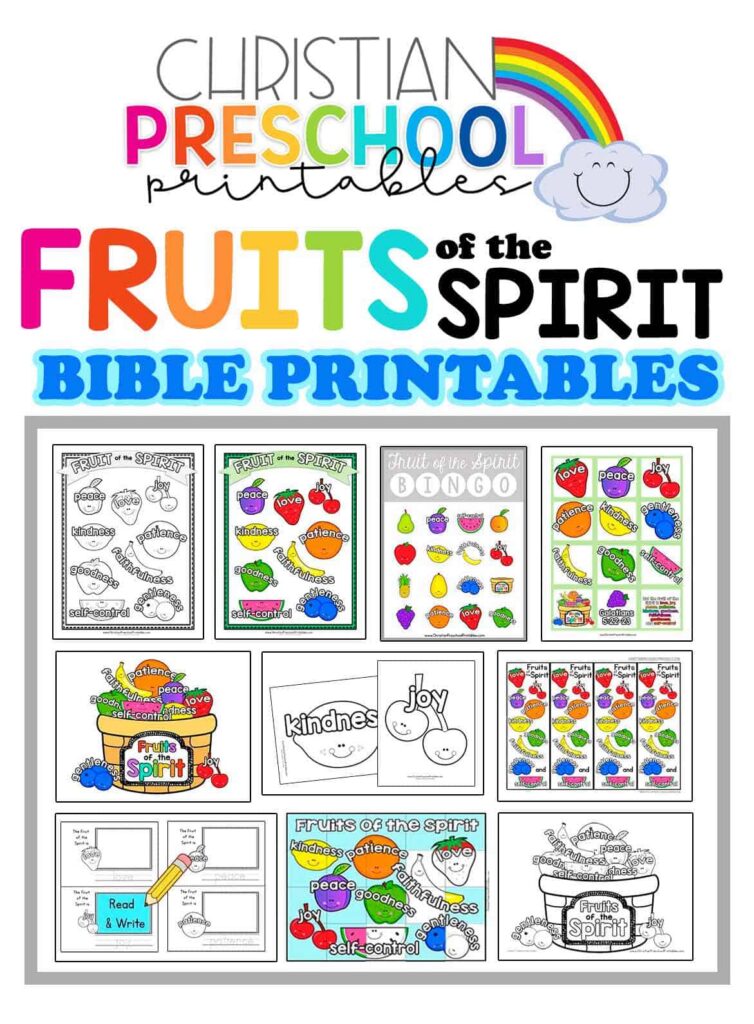 Fruit Of The Spirit Printables Fruit Of The Spirit Printables
