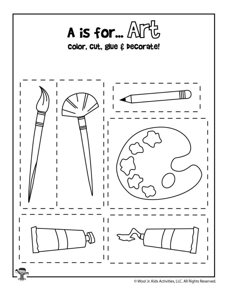 Letter A Worksheets Crafts Letter A Worksheets Crafts
