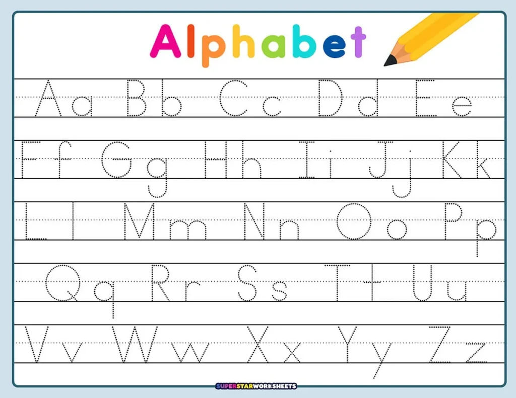 Letter Tracing Worksheets Letter Tracing Worksheets