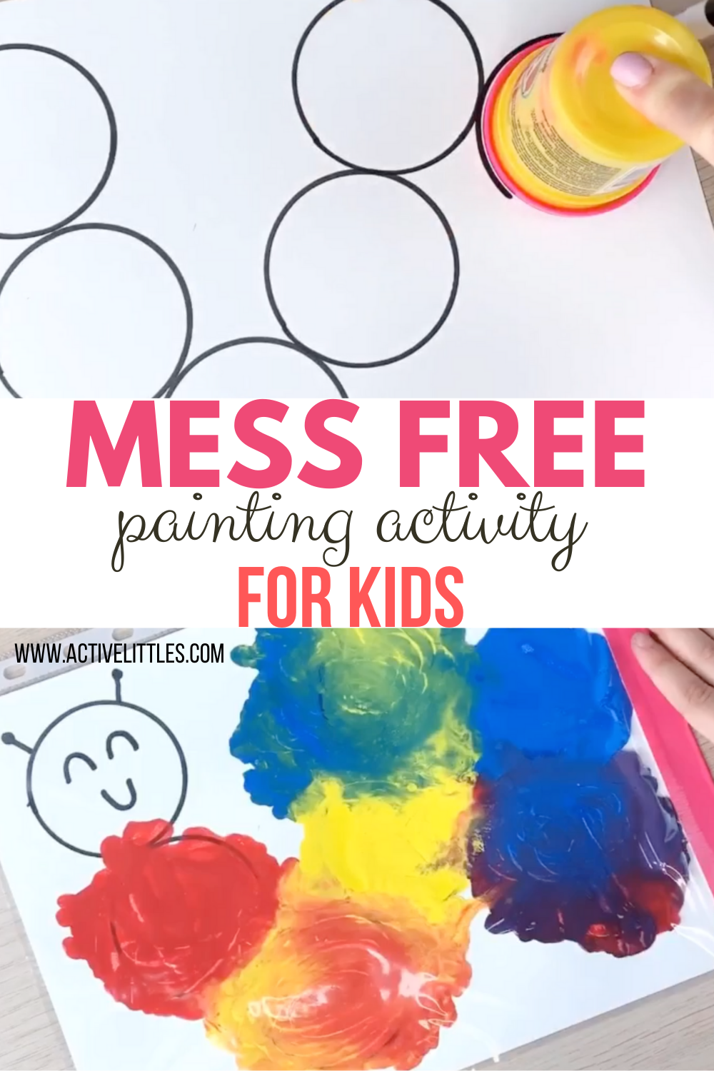 Mess Free Painting For Kids