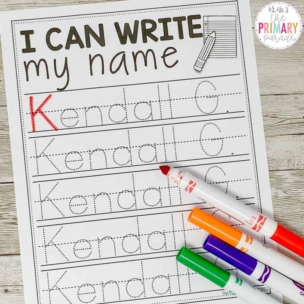 Name Writing Practice Name Writing Practice