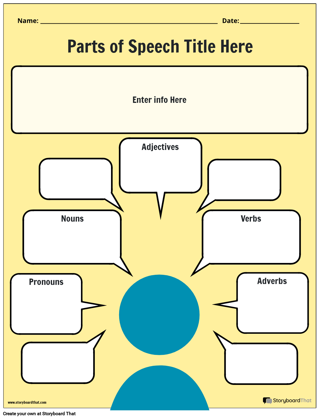 Parts Of Speech Worksheets
