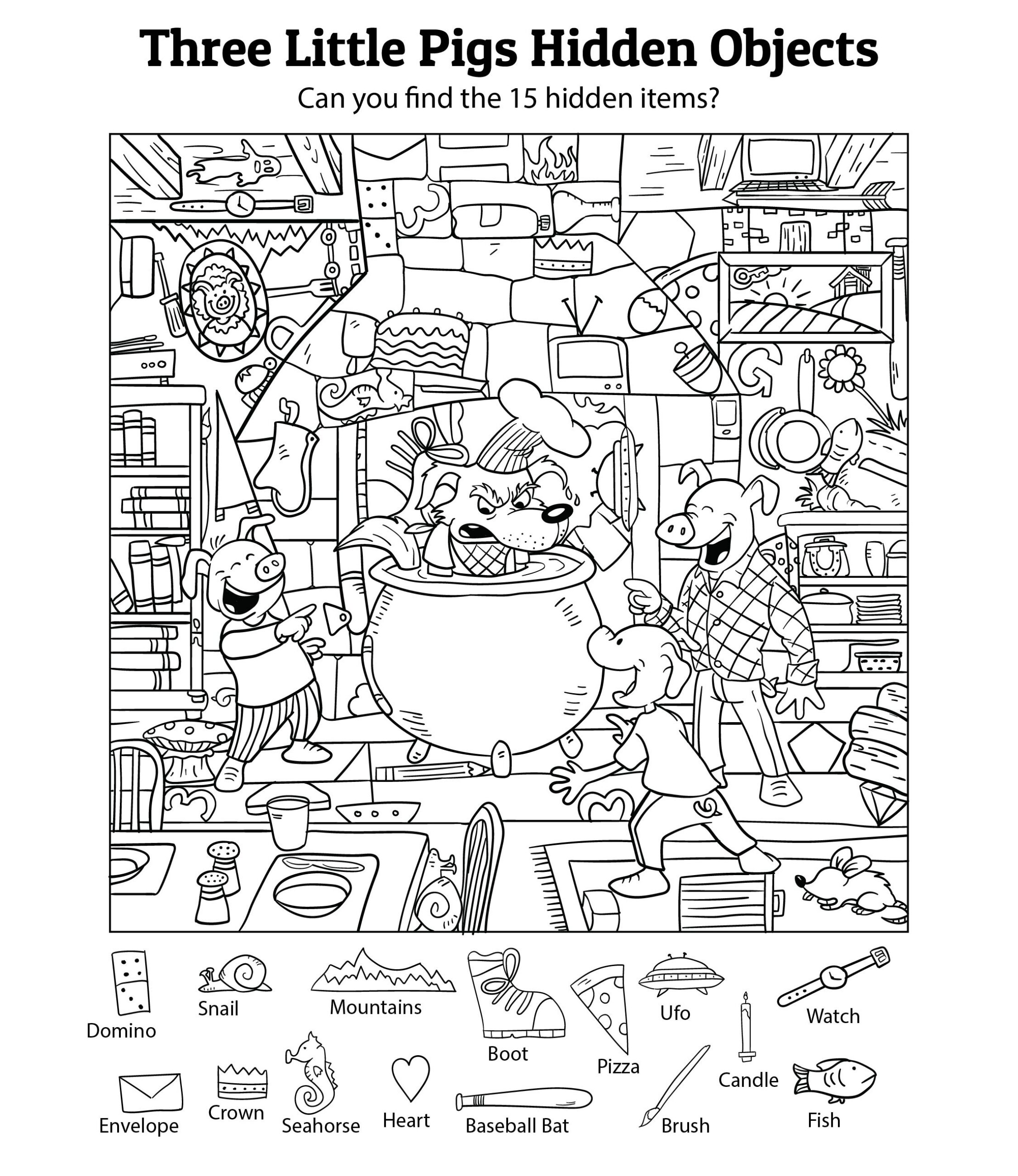 Post Hidden Object Printables 256520