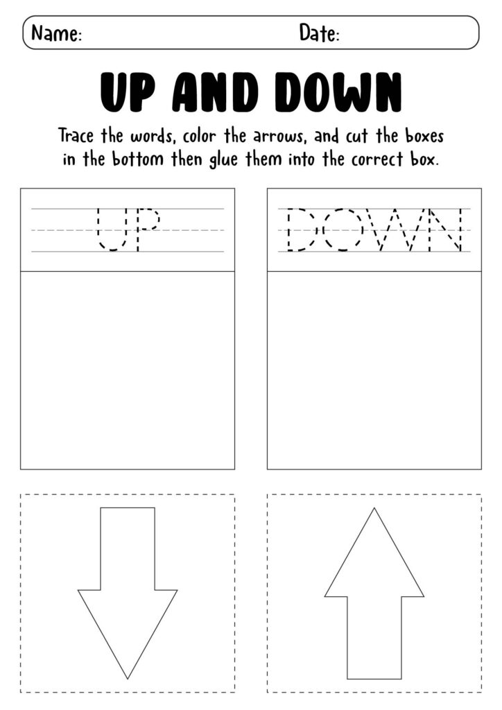 Post Up And Down Worksheets Preschool 86715 Post Up And Down Worksheets Preschool 86715