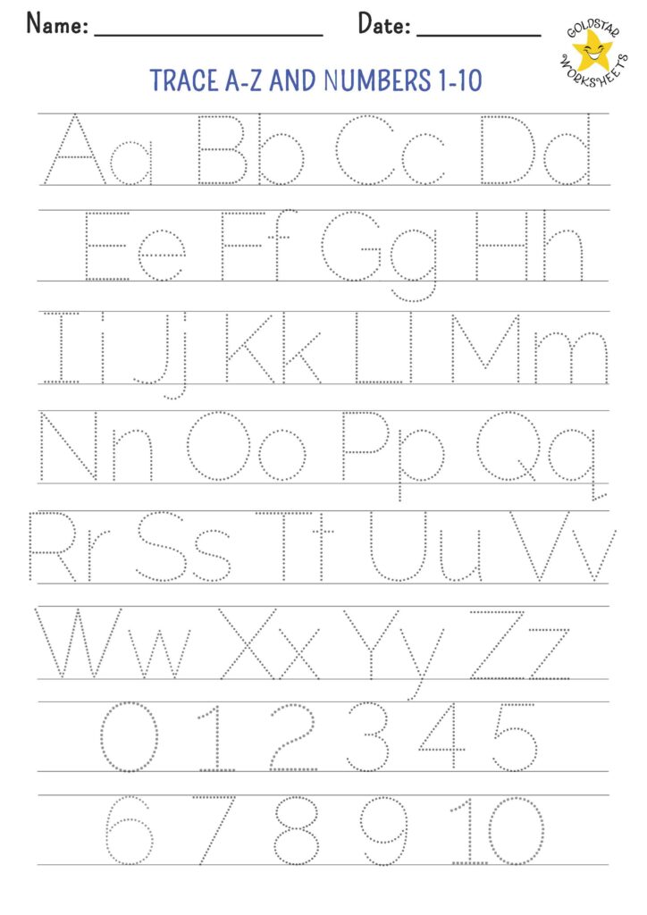 Preschool Alphabet Tracing Worksheets Preschool Alphabet Tracing Worksheets