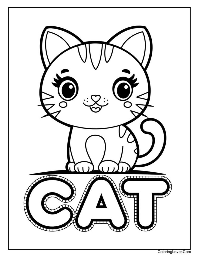 Preschool Coloring Pages