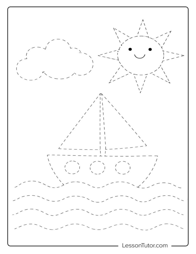 Preschool Tracing Worksheets Preschool Tracing Worksheets