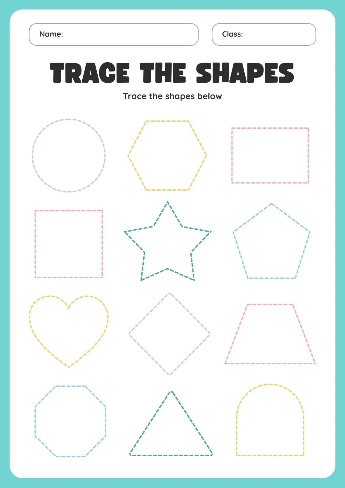 Preschool Tracing