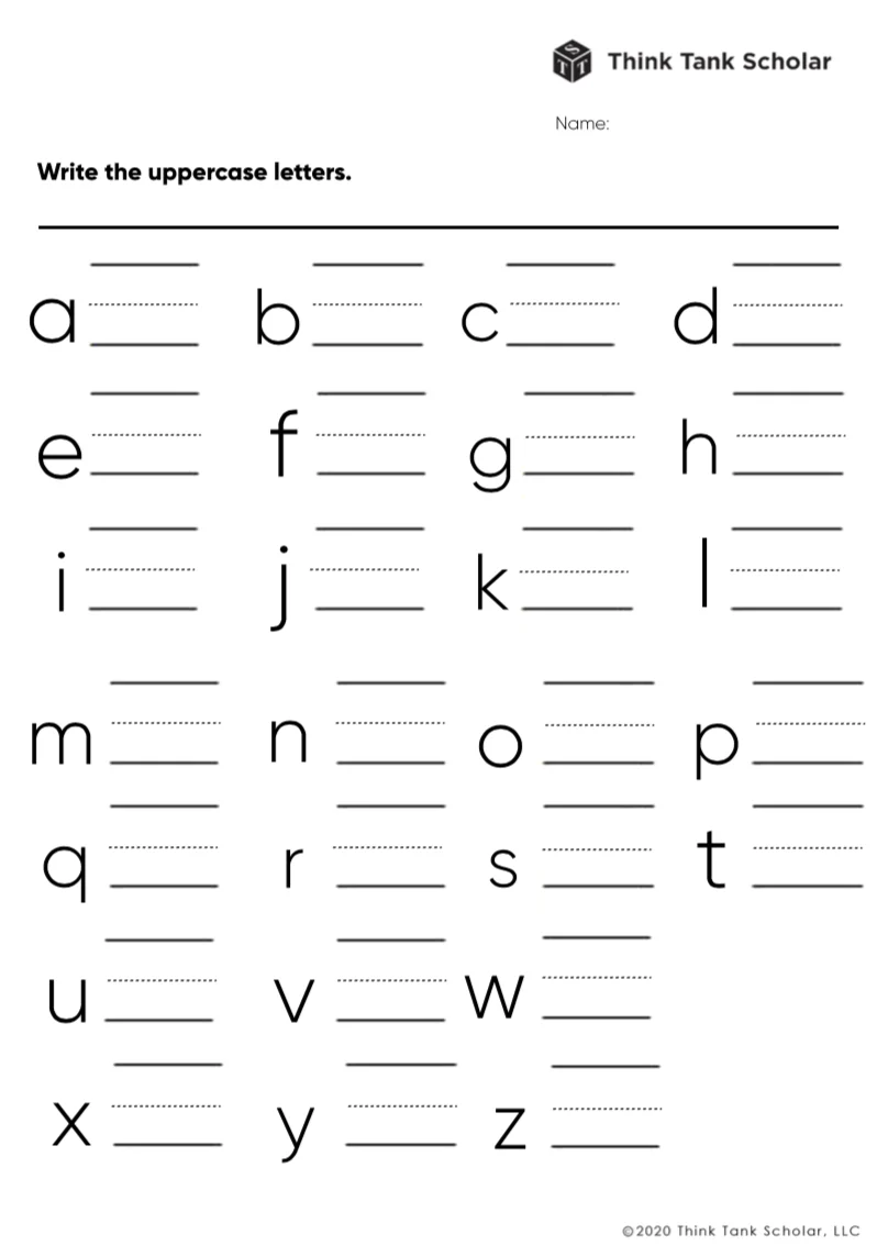 Preschool Worksheets Printable Pdf Free