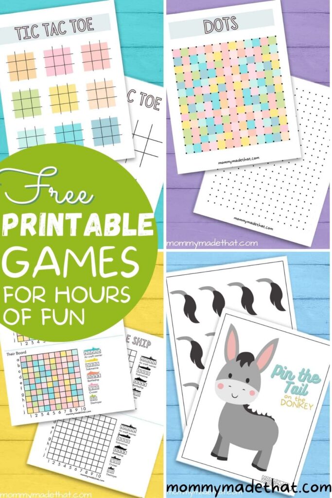 Printable Games
