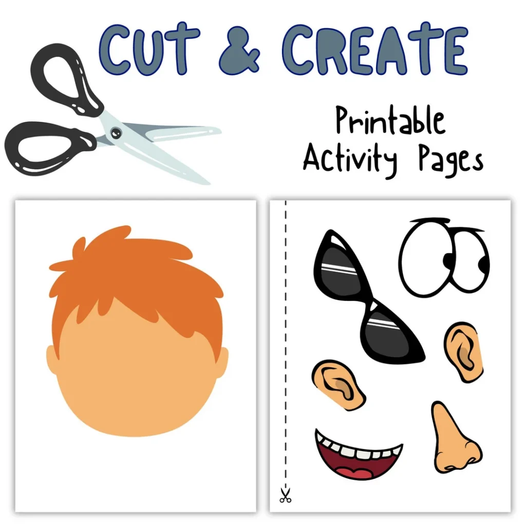 Printable Interactive Fun Engaging Cut Printable Interactive Fun Engaging Cut