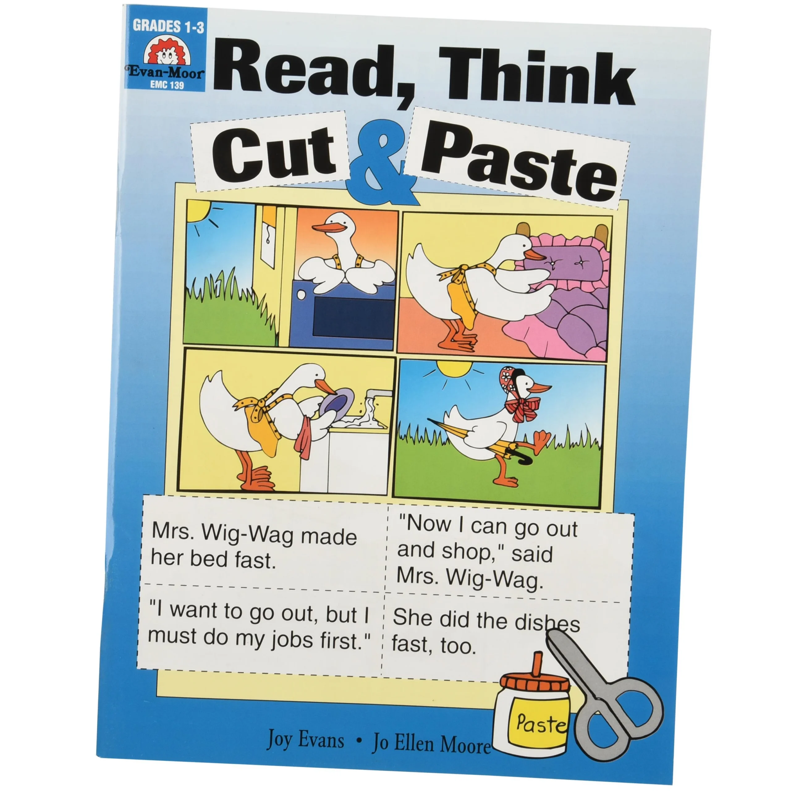 Read Think Cut Paste Activity Book