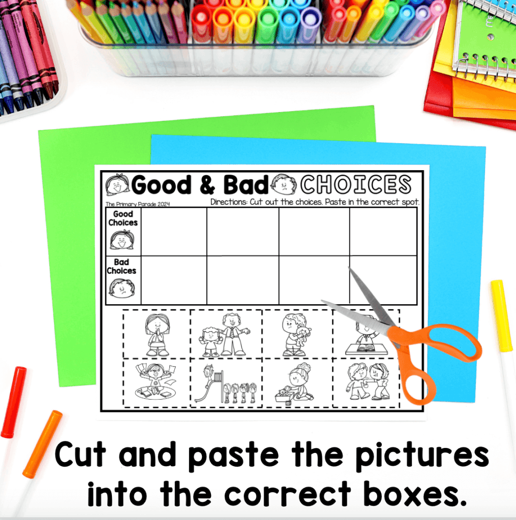 Social Skills Sorting Worksheets Social Skills Sorting Worksheets