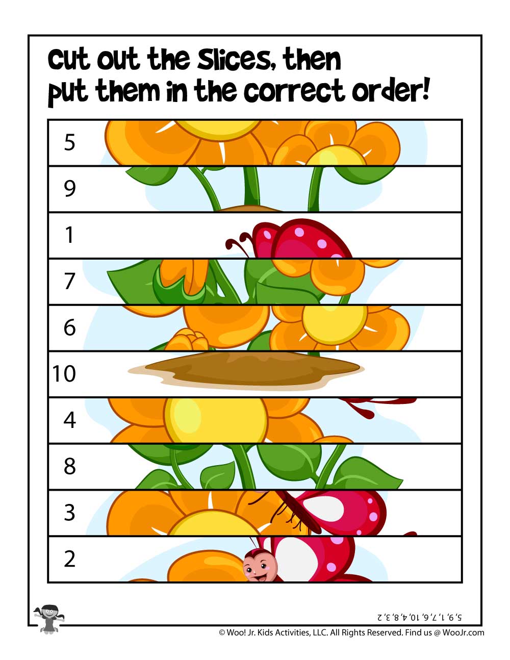 Spring Cut And Paste Worksheets