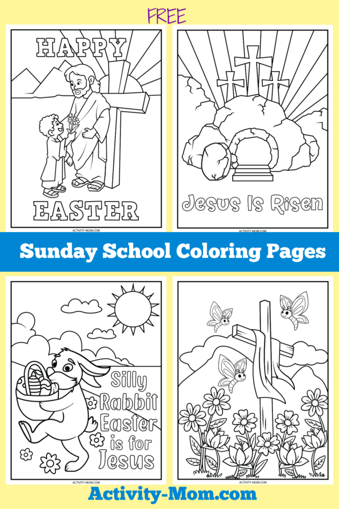 Sunday School Coloring Pages Sunday School Coloring Pages