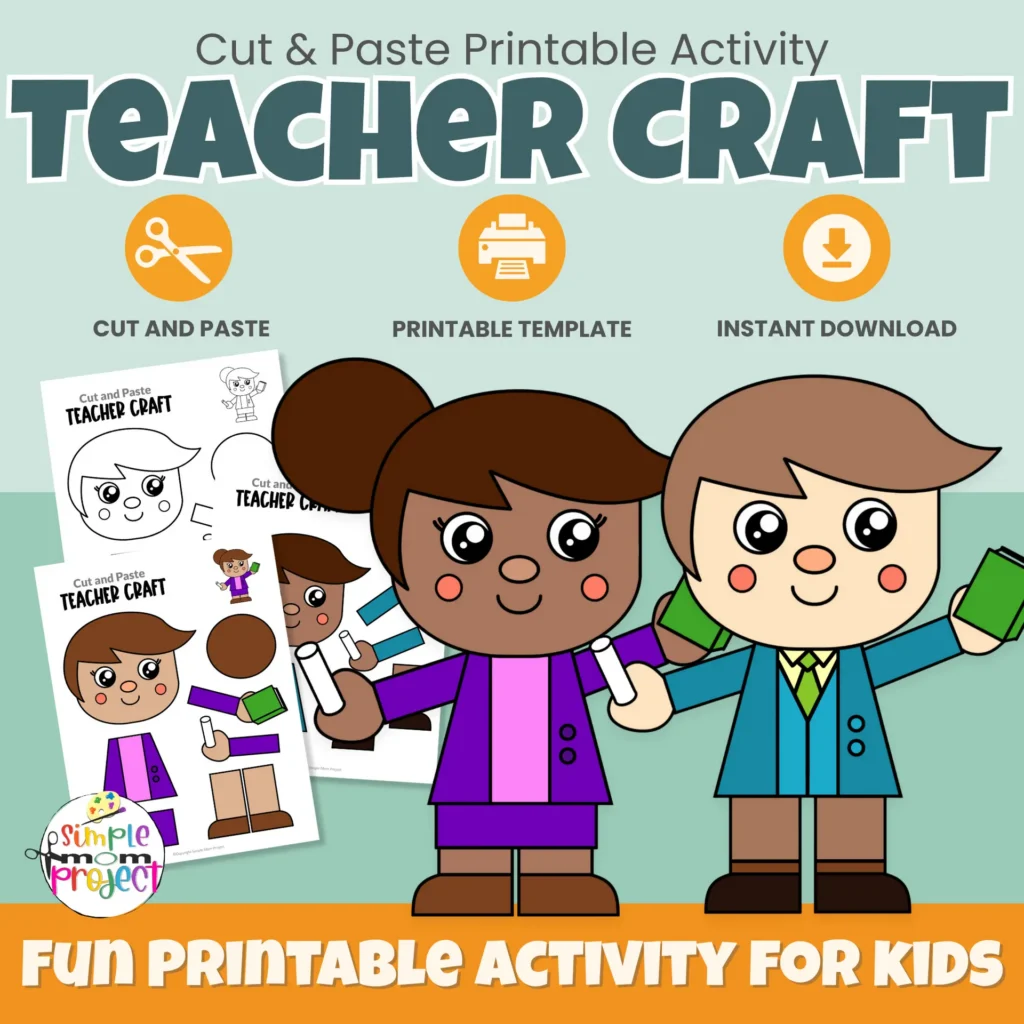 Teacher Cut And Paste Craft Teacher Cut And Paste Craft