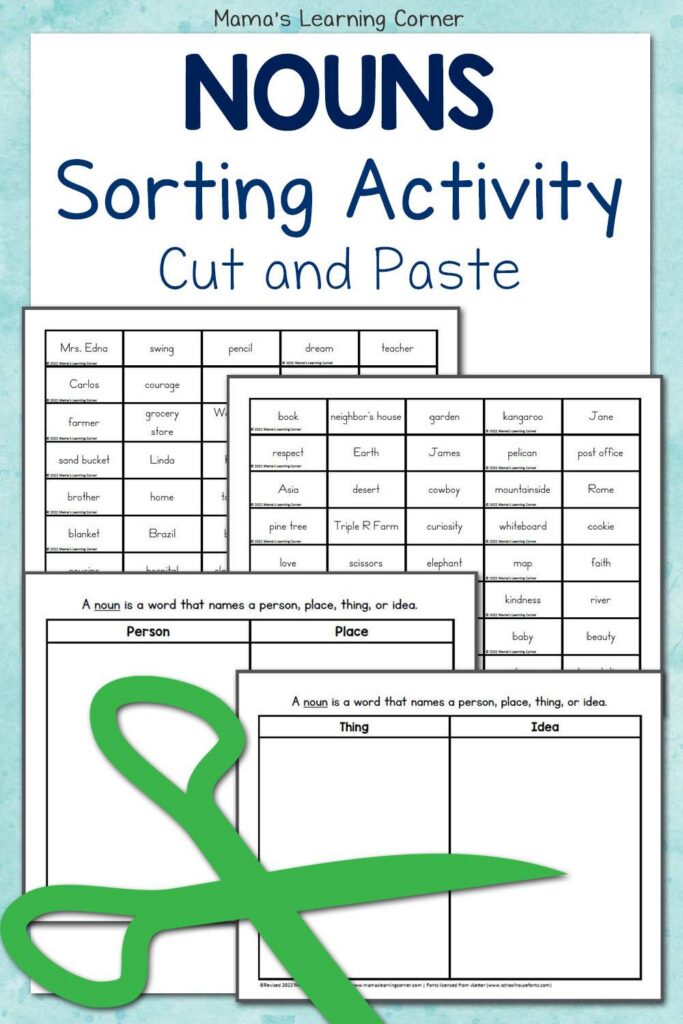 The Noun Sort The Noun Sort