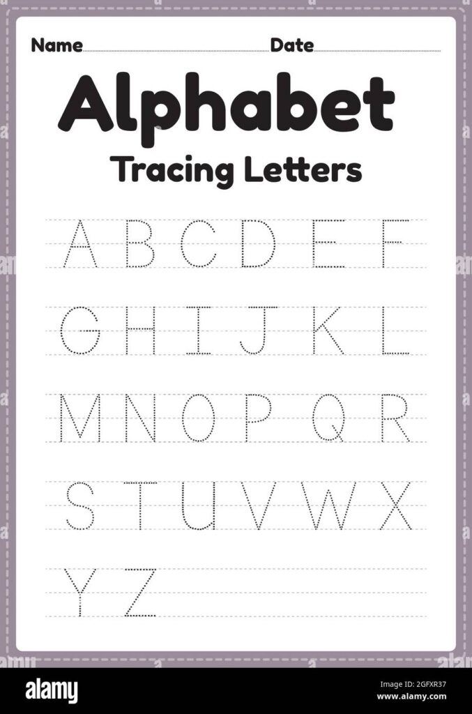Tracing Letters Alphabet Worksheet For Kindergarten And Preschool Kids For Handwriting Practice And Educational Activities In A Printable Page Image440067915 Tracing Letters Alphabet Worksheet For Kindergarten And Preschool Kids For Handwriting Practice And Educational Activities In A Printable Page Image440067915