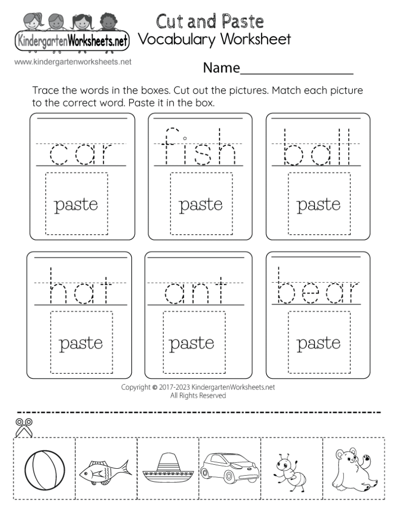 Vocabulary Worksheets For Students Vocabulary Worksheets For Students